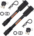 TowWorks 79852 Keyed Alike 5/8 in Trailer Hitch Lock Set - Secure Fit