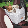 Console Dog Car Seat for SUV Armrest Lid Booster - Safe & Comfortable