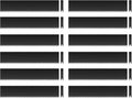 12Pack Landscape Edging Kit 40 in x 8 in - Durable Galvanized Border