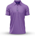 Funny Golf Polo Shirts 4 Way Stretch Mens Golf Shirt - UPF 50 Comfort