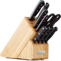 Wusthof Gourmet 11-Piece Knife Block Set, Beech Wood - Razor Sharp