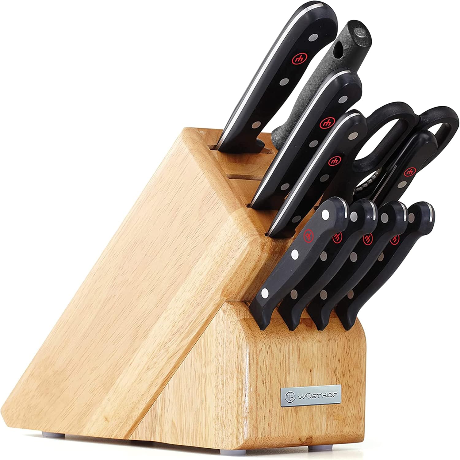Wusthof Gourmet 11-Piece Knife Block Set for Every Kitchen