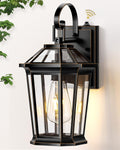 Dusk to Dawn Outdoor Wall Light - Automatic Security Porch Fixture