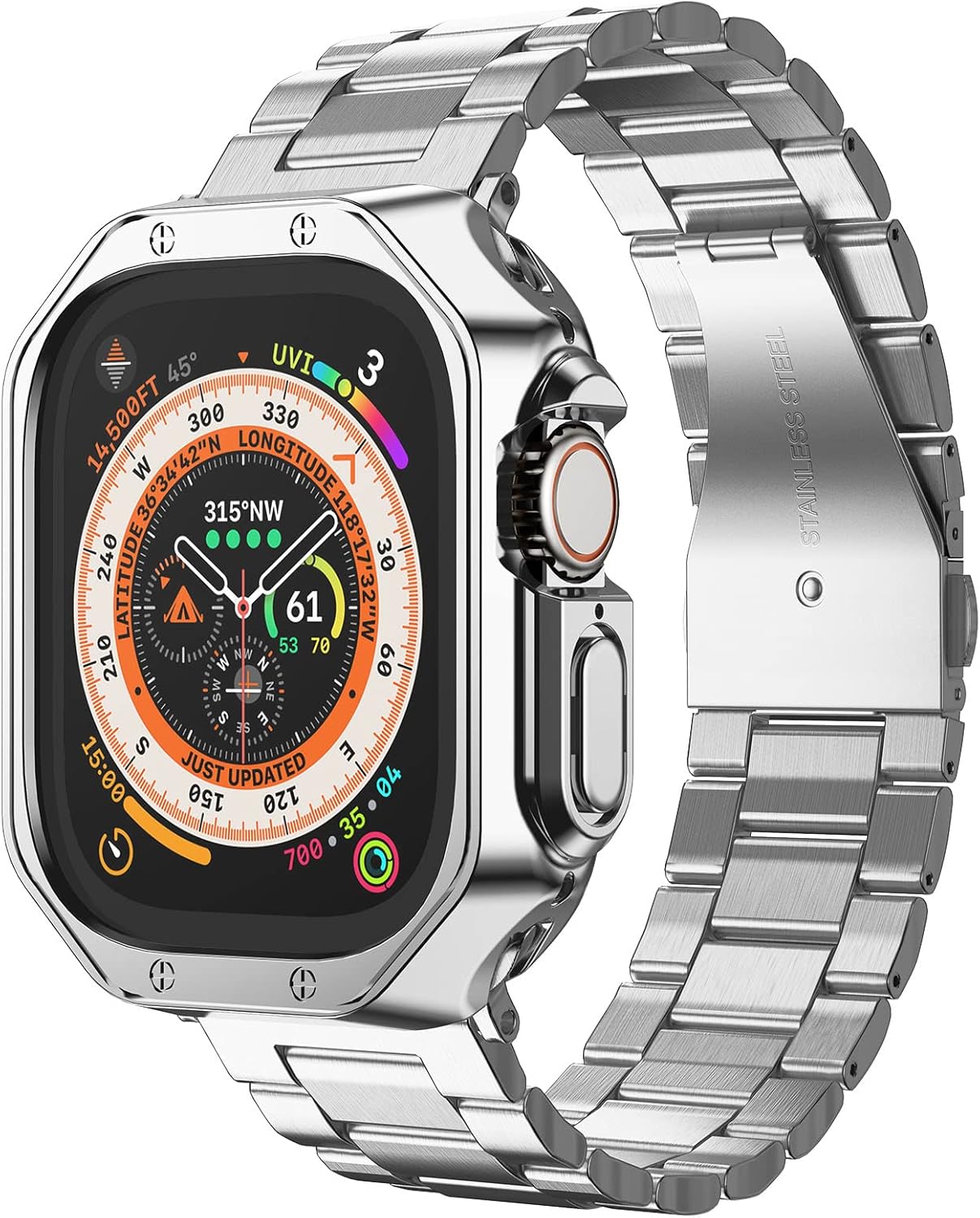 Stainless Steel Chain Band for Apple Watch Ultra 2