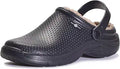 Womens Mens Fur Lined Clogs Waterproof Garden Shoes Winter Warm House
