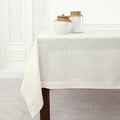 Solino Home Linen Tablecloth 60 x 132 in - Classic Hemstitch