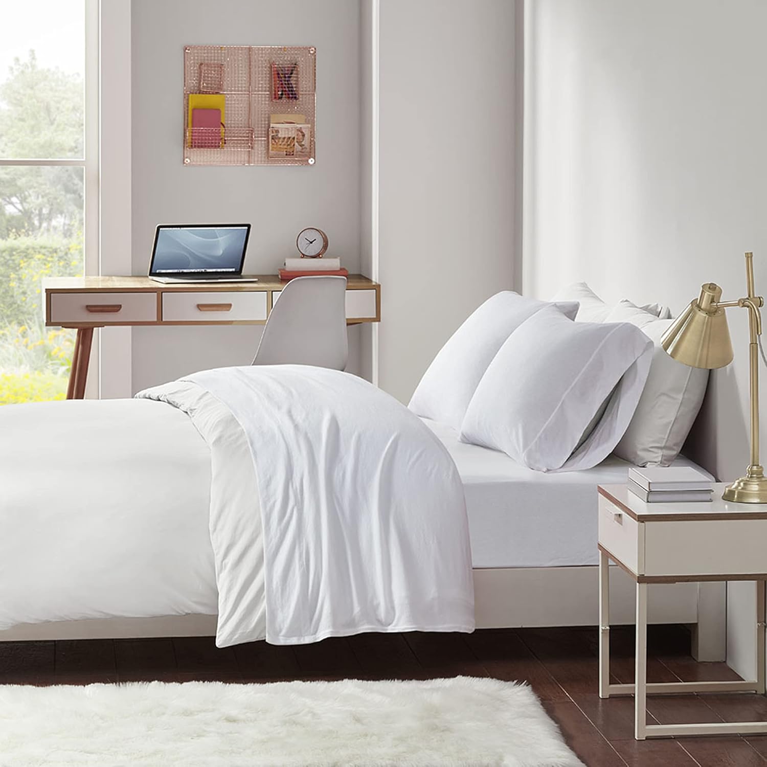Intelligent Design Cotton Blend Jersey Knit Bed Sheet Set Review