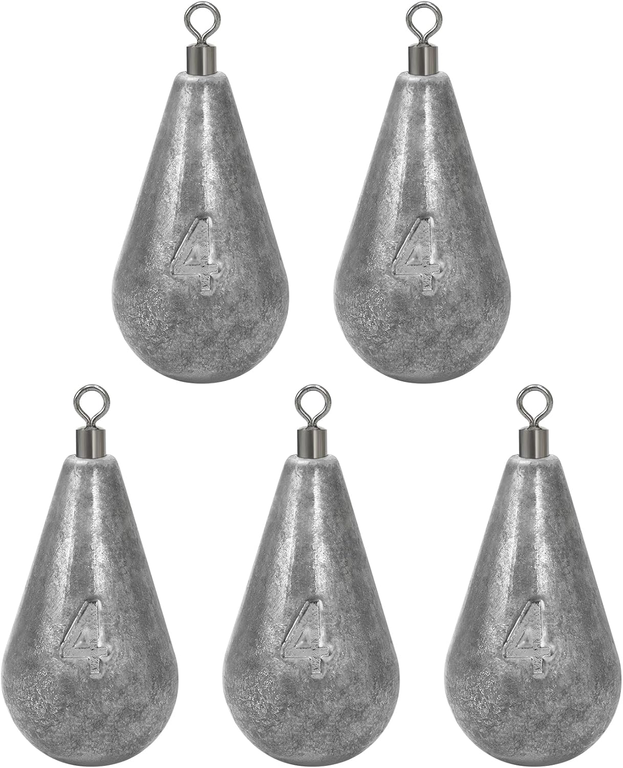 BLUEWING Swivel Bell Sinkers 1/2oz-8oz - Cast & Fish with Precision!