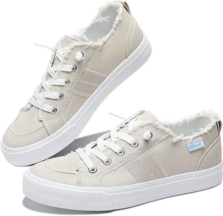 Obtaom Women's Play Fashion Sneaker in White Washed Leopard Canvas