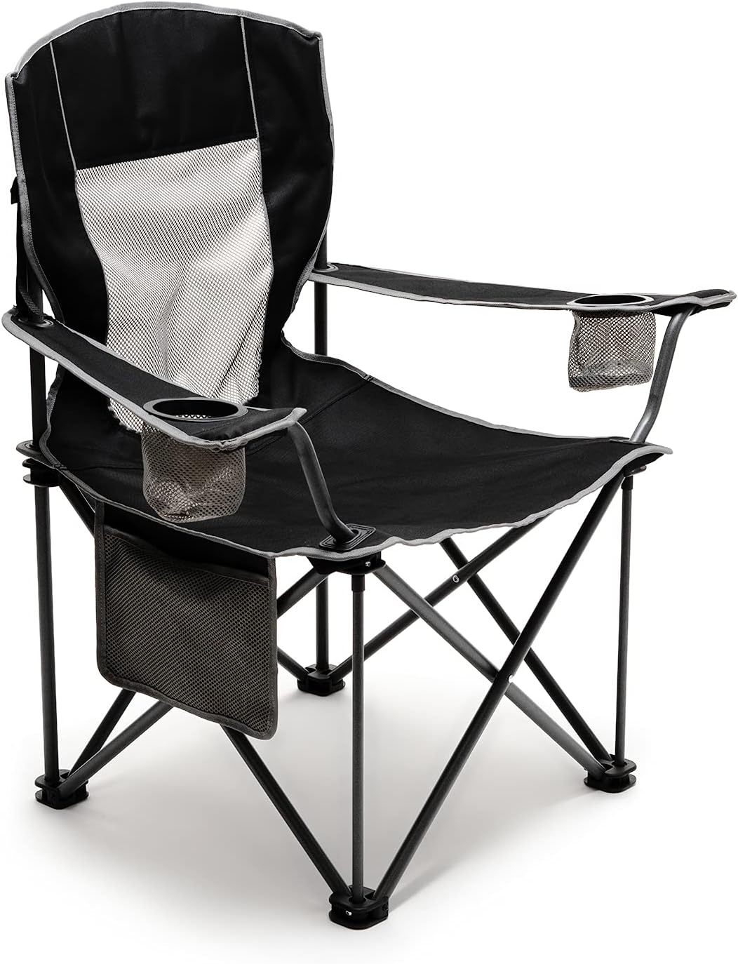 Oversized Folding Camping Chair 500 LBS Heavy Duty for Outdoors