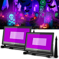 T-SUN 100W LED Black Lights Floodlight - Powerful Glow for Parties