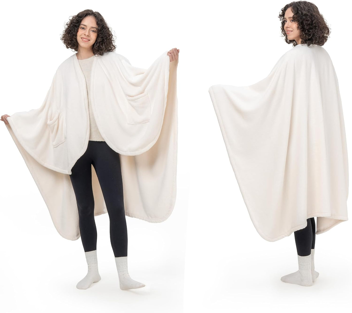 Berkshire Blanket Primalush Wearable Blanket for Cozy Comfort