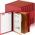 Classification Folders Letter Size 24 Pack - 3 Divider File Organizer