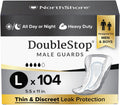NorthShore DoubleStop Male Incontinence Protector for Men