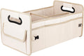 Car Trunk Organizer with Removable Dividers - Stable, Foldable Storage