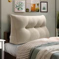 Wedge Pillow Headboard Twin XL - Reading Pillow with Removable Cover