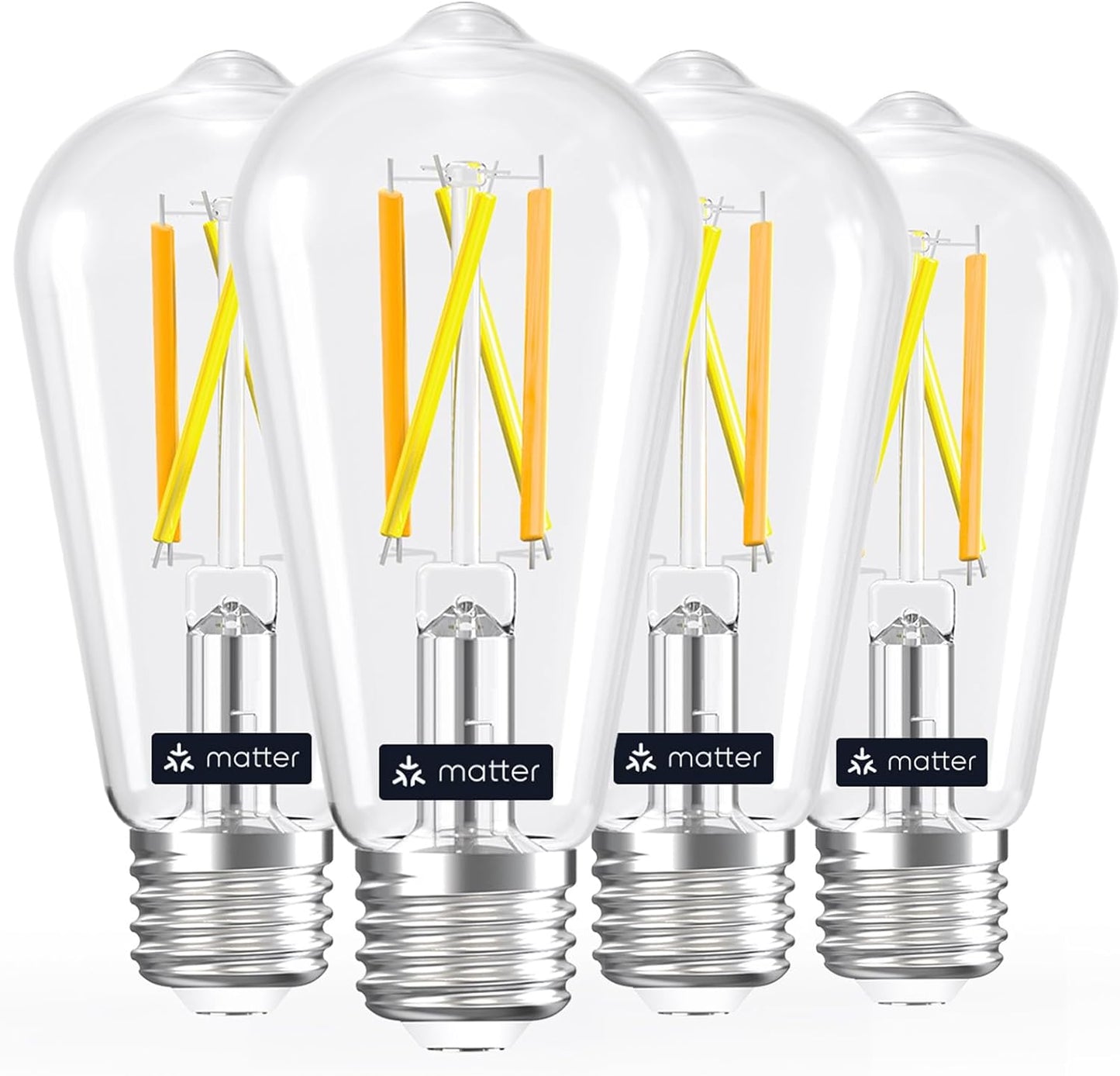 Linkind Matter Smart Light Bulb: Versatile E26 LED Edison Bulbs