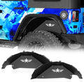 Hooke Road JK Aluminum Rear Inner Fender Liners - Durable Wheel Well