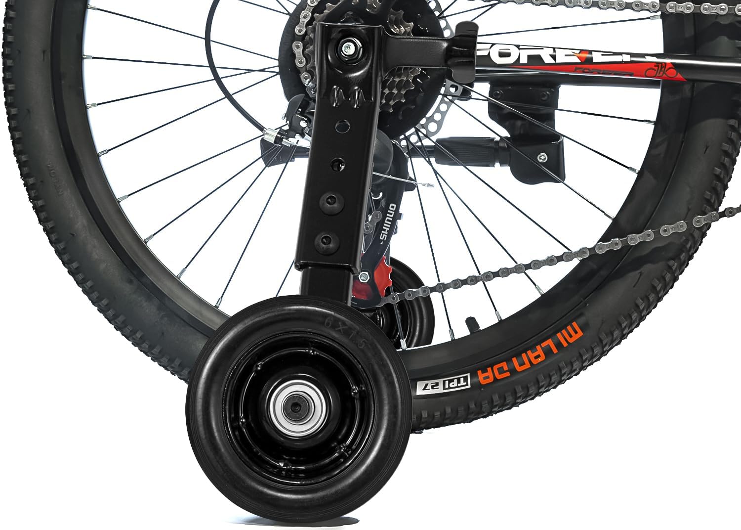 Thicken Bike Training Wheels for Adults Under 200lb - Safe & Durable