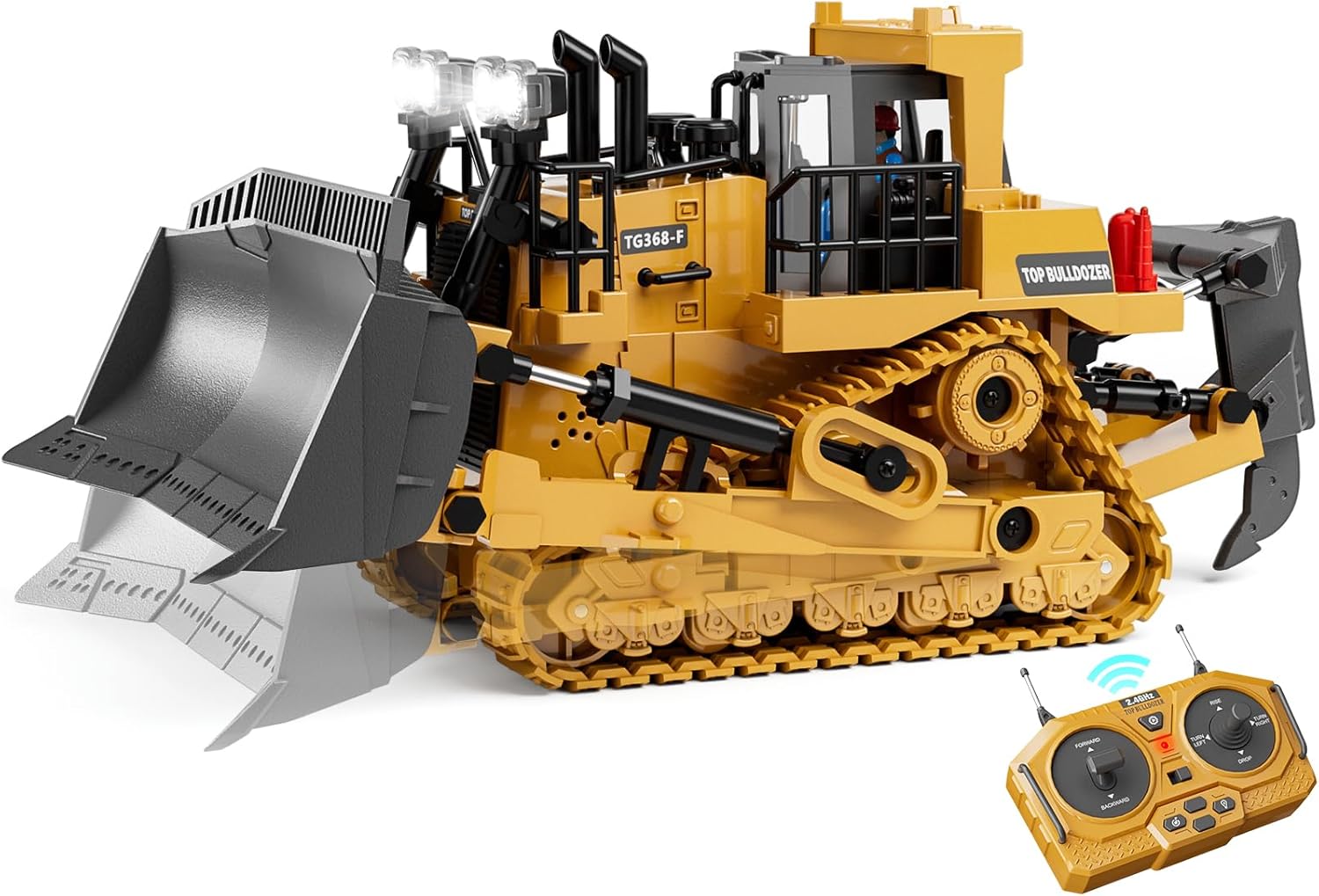 Remote Control Bulldozer Toys for Boys - Fun Construction Play
