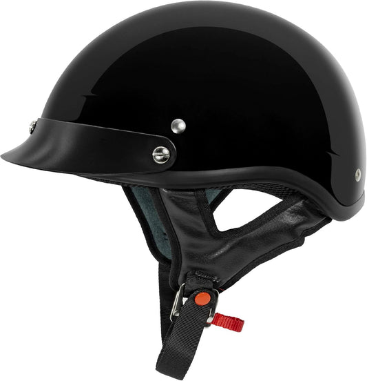 VCAN Cruiser Solid Half Face Motorcycle Helmet for Safety and Comfort