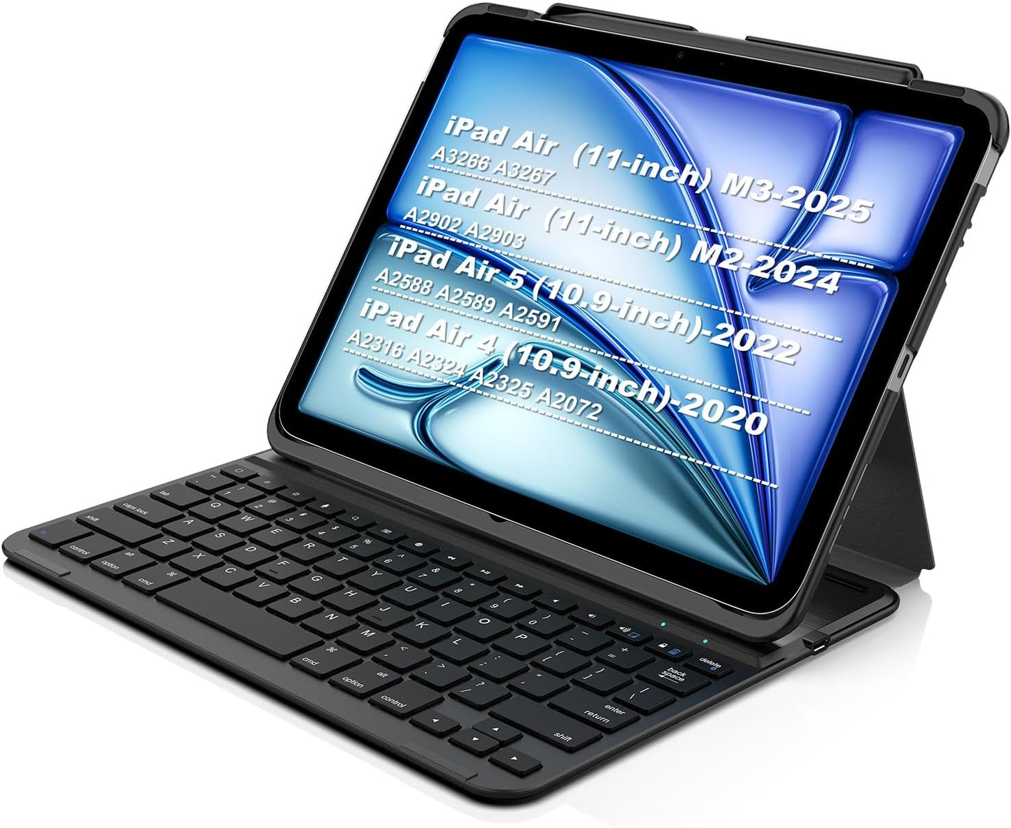 Arteck iPad Air 11-inch Keyboard Case with Bluetooth Connectivity