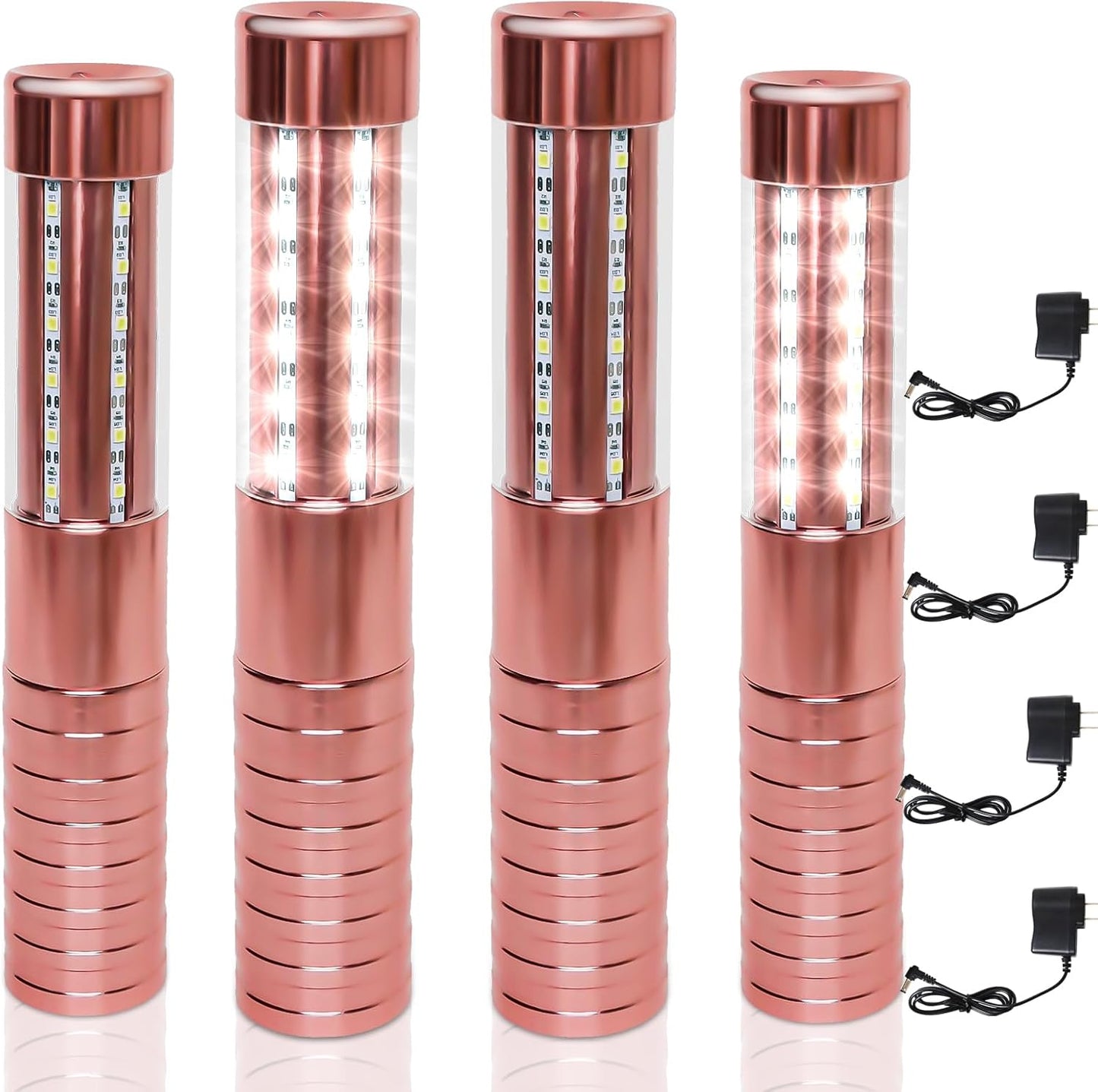 4 PCS LED Strobe Baton Lights for Parties and Events