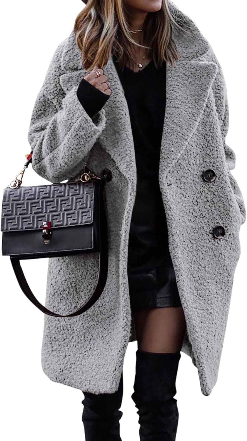 Faux Fur Coats for Women - Stylish Winter Sherpa Jackets