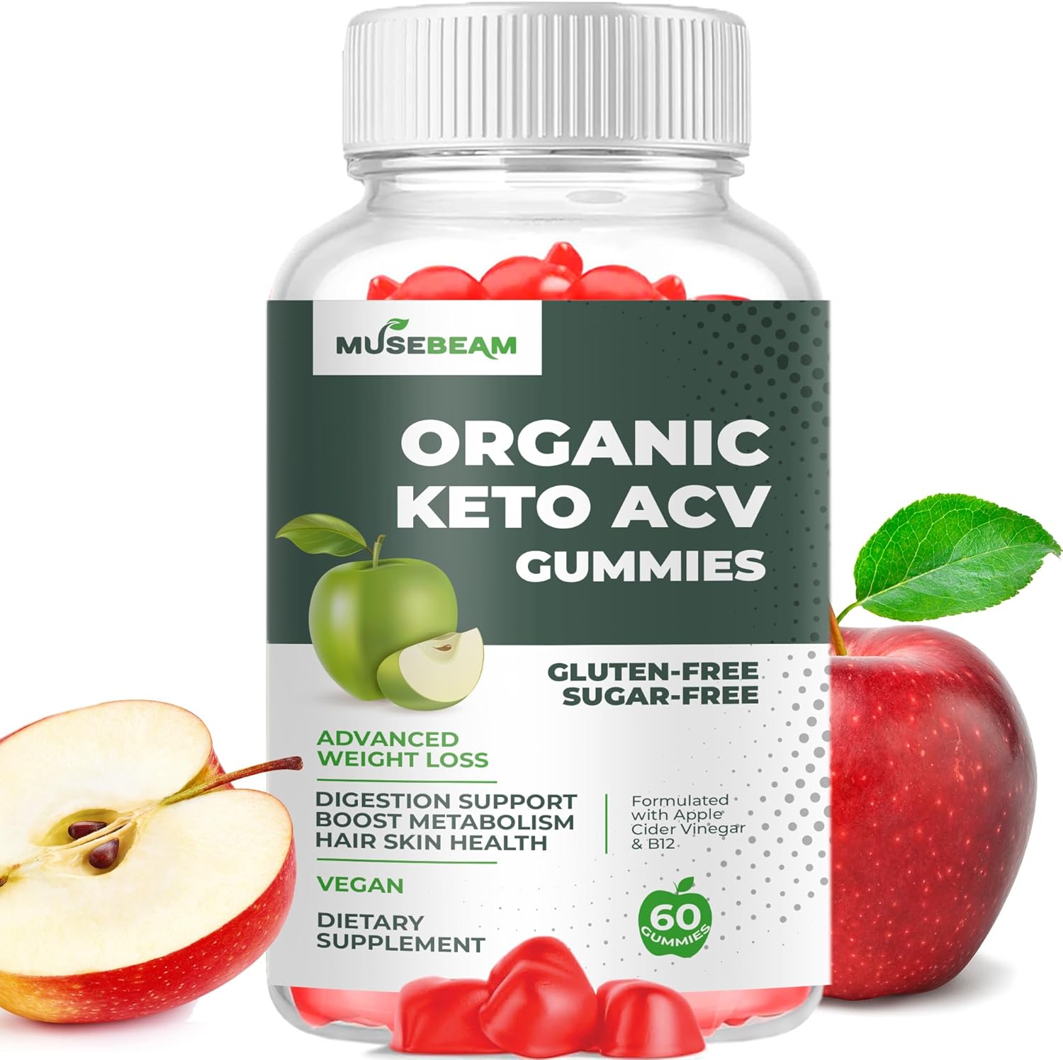 Advanced Organic ACV Gummies - Weight Loss Powerhouse