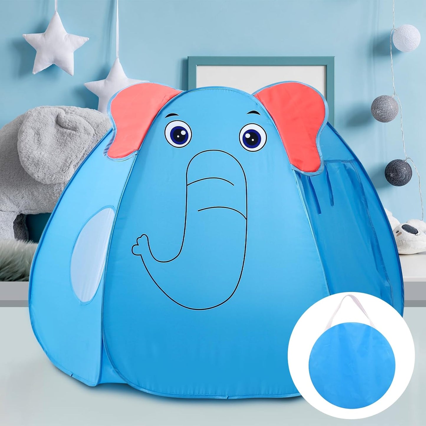 Elephant Kids Play Tent for Indoor & Outdoor Fun