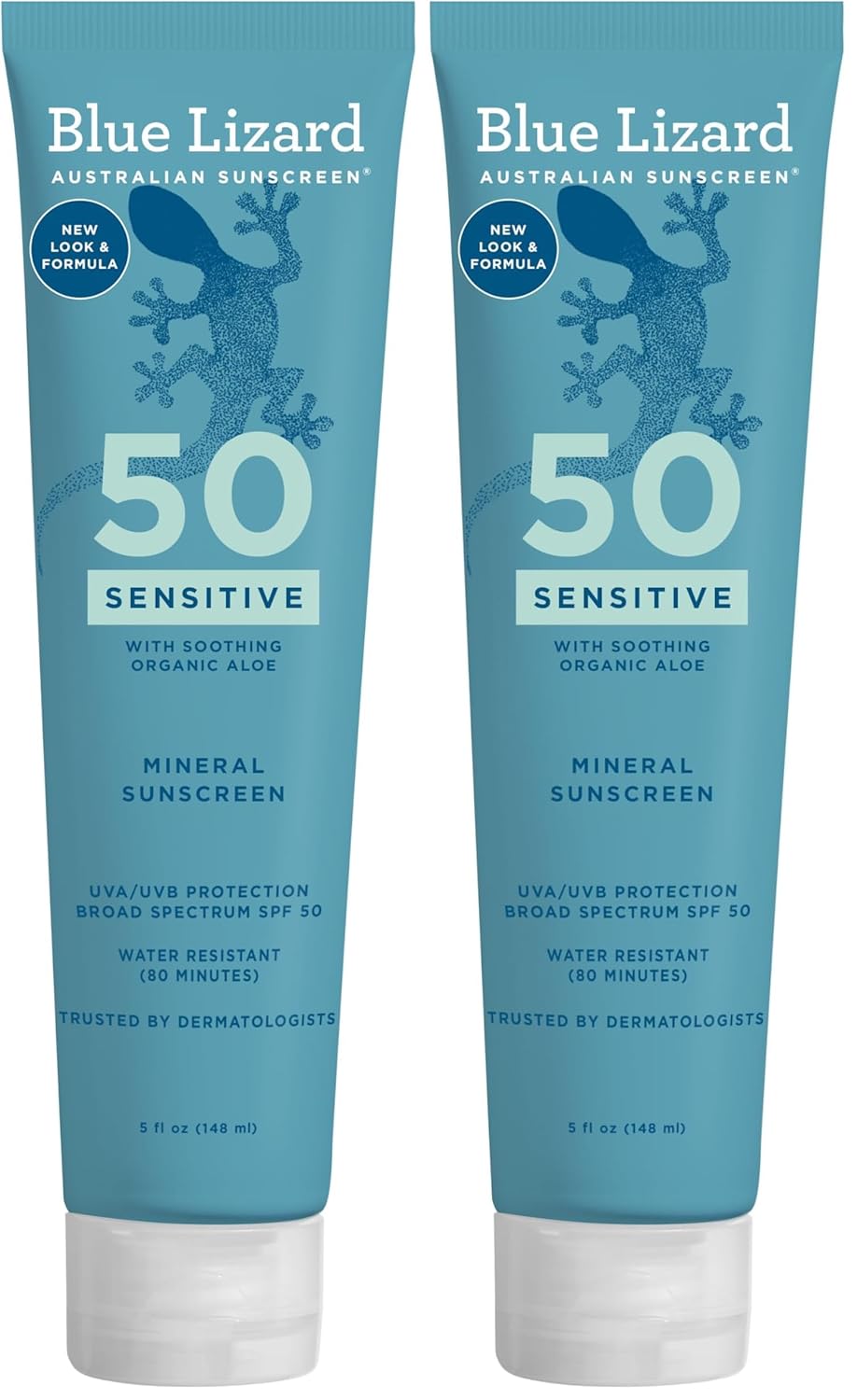 Blue Lizard Sensitive Mineral Sunscreen SPF 50 for Sensitive Skin