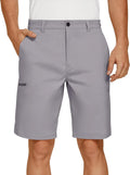 PULI Men's Golf Hybrid Dress Shorts - Lightweight Quick Dry Comfort