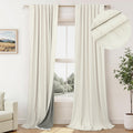 Total Blackout Curtains 96 in Long 2 Panel Set - Complete Light