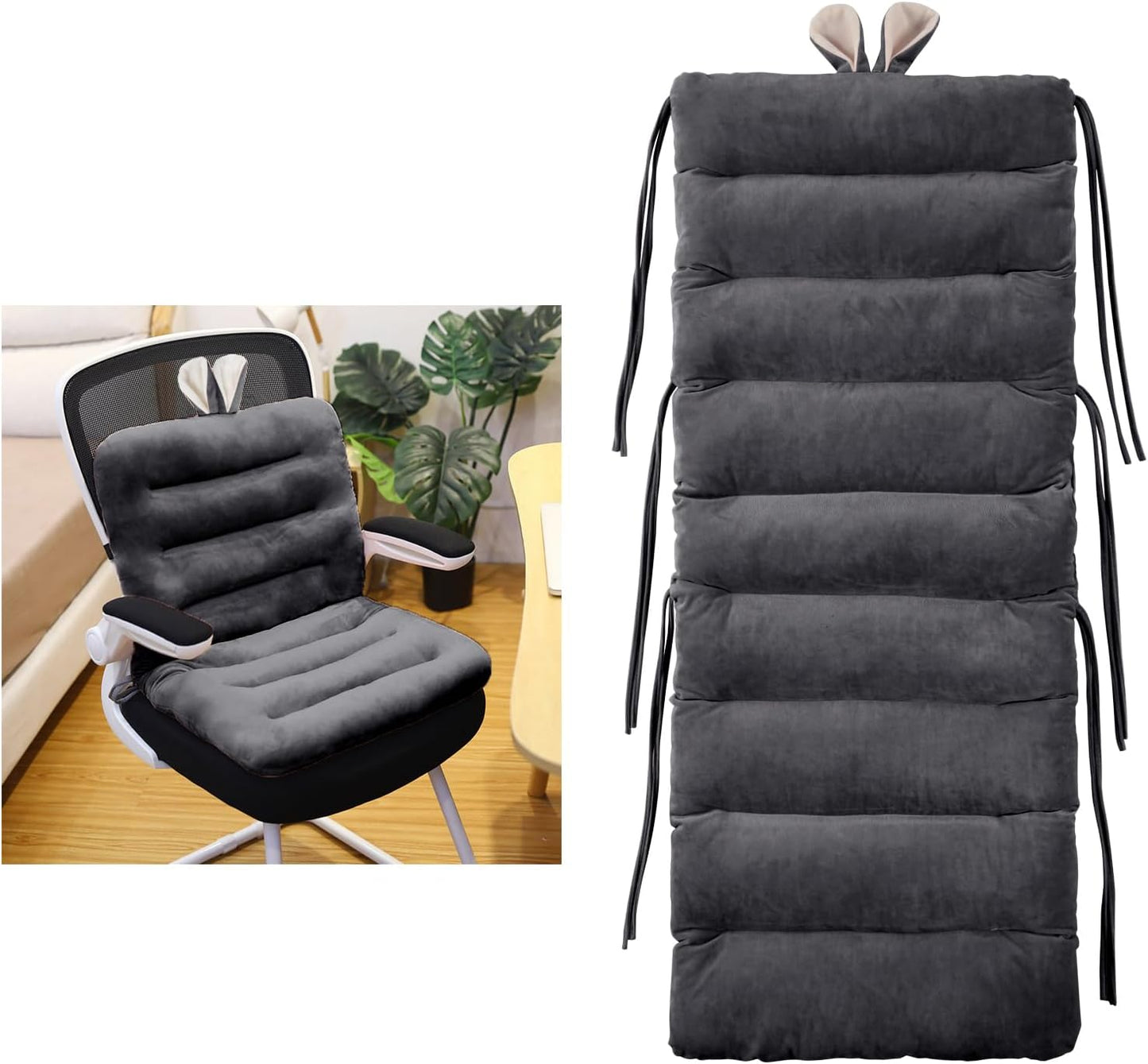 ELFJOY Office Chair Cushion with Back Support