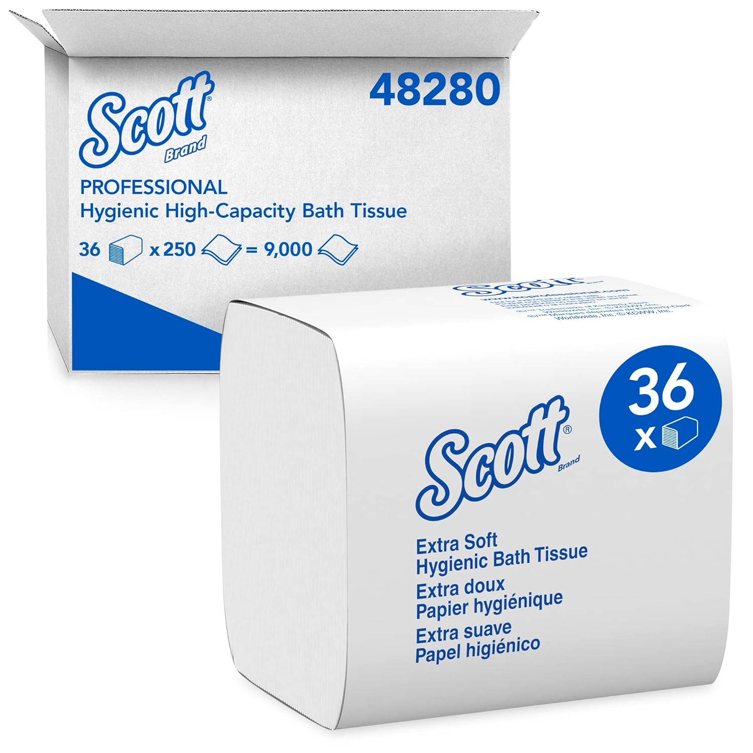 Scott Hygienic High-Capacity Folded Tissue for Clean Restrooms