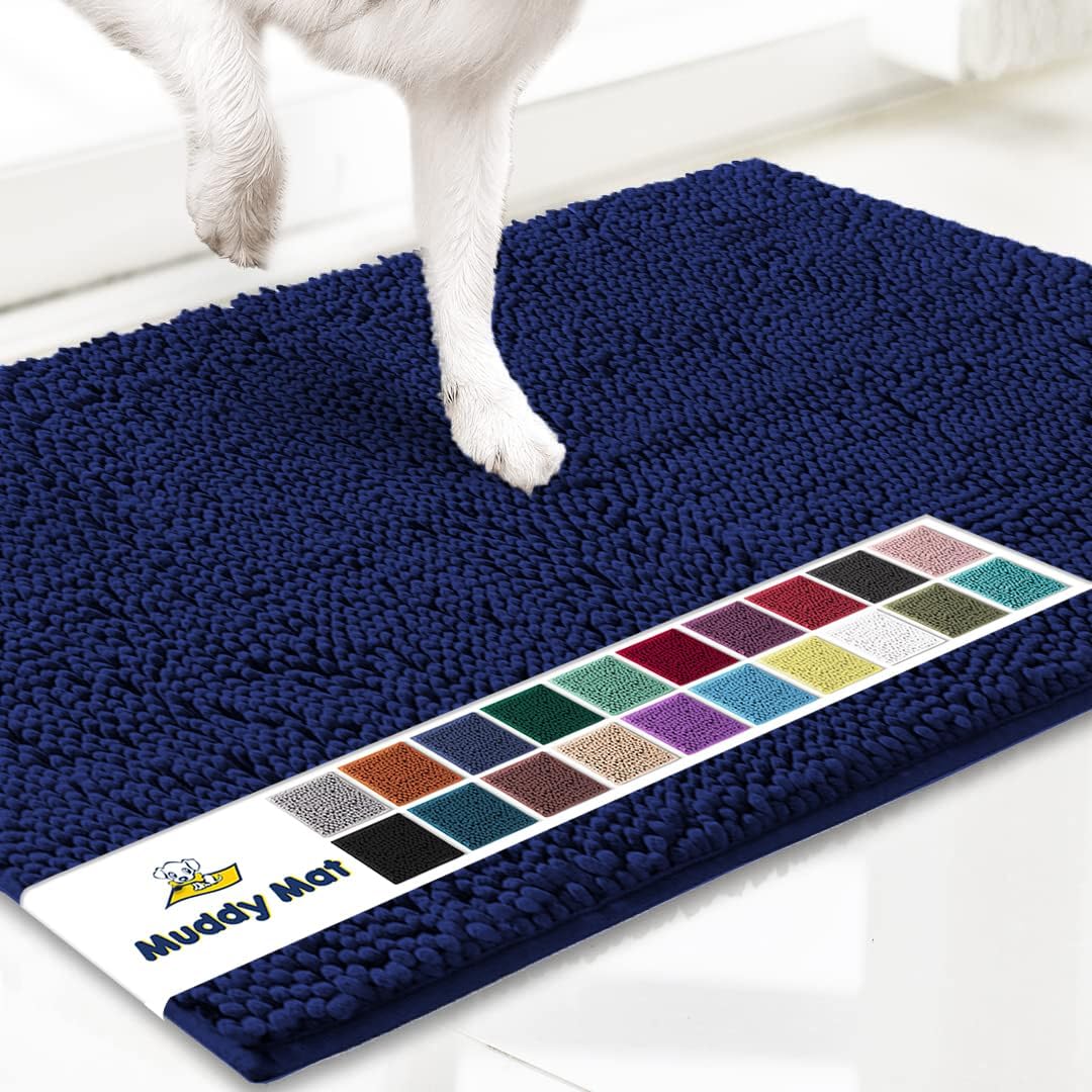 Muddy Mat Original Dog Door Mat for Muddy Paws - Super Absorbent