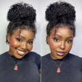Water Wave Invisible 360 Lace Front Wig 18in - Glueless Natural Hair