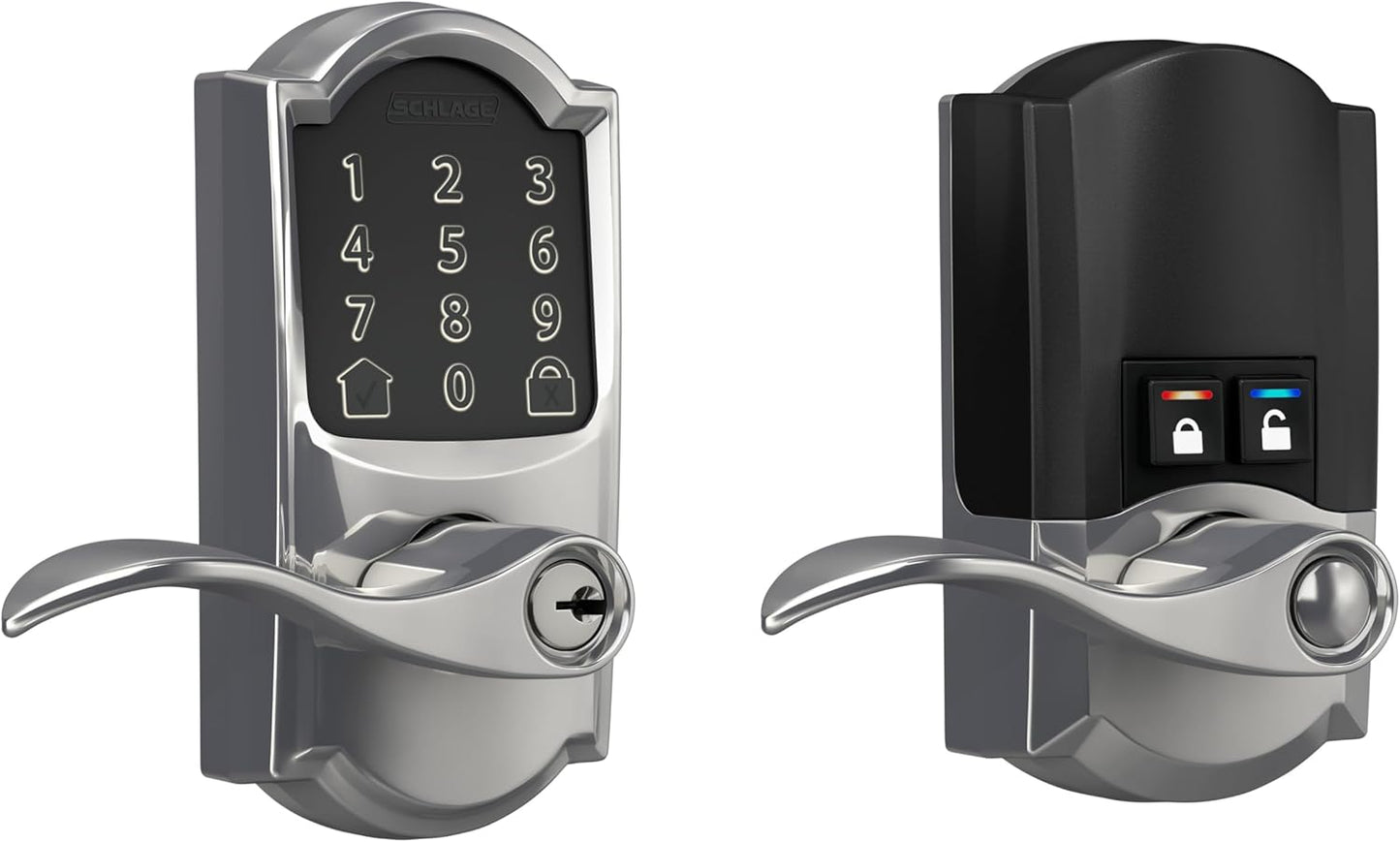 Schlage Encode Smart WiFi Lever Lock with Touchscreen Access