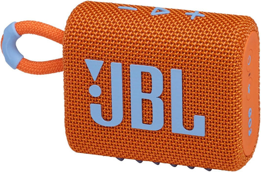 JBL Go 3: Waterproof Portable Speaker - Orange