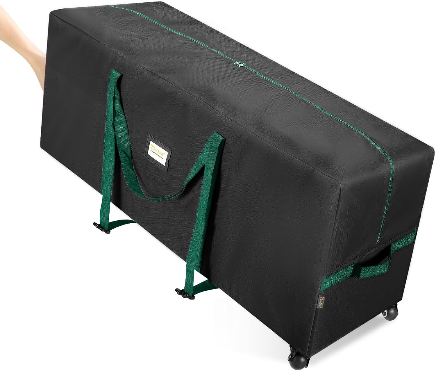 Spacious 7.5 ft Christmas Tree Storage Bag with Wheels