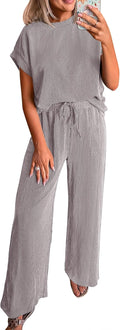 KIRUNDO Summer Sets Women 2 Piece Outfits - Comfortable