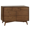 Babyletto Palma 7-Drawer Dresser in Natural Walnut - Greenguard Gold
