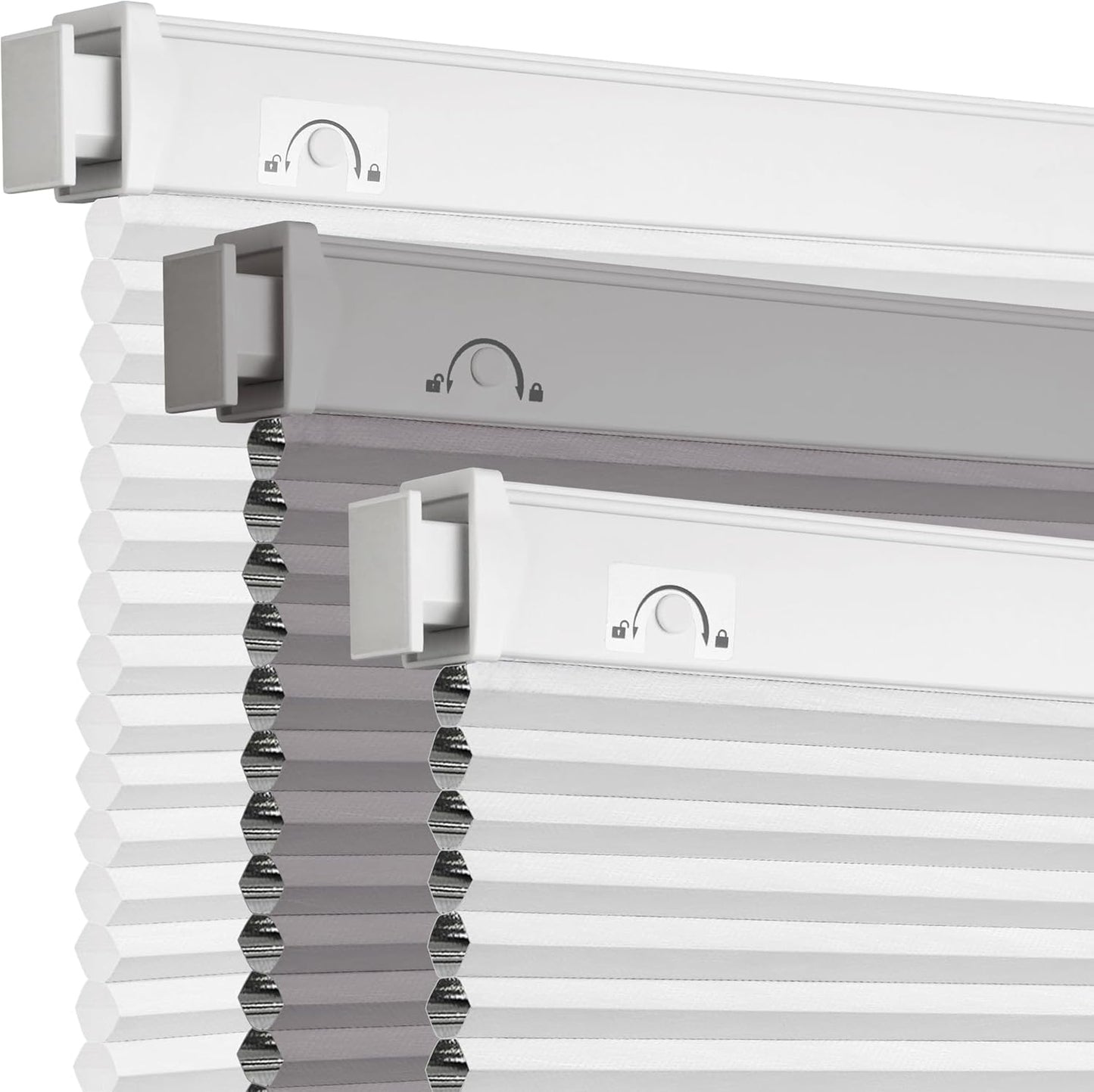 Cordless Cellular Shades for Indoor Windows - Blackout Blinds