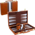 Backgammon Set 2 Players Classic Backgammon Set 15in - Portable Travel