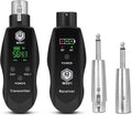 UHF Wireless XLR Transmitter and Receiver - Long Range, Multi-Mode