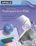 Apollo Laser OHP Transparency Film for Brilliant Color Prints