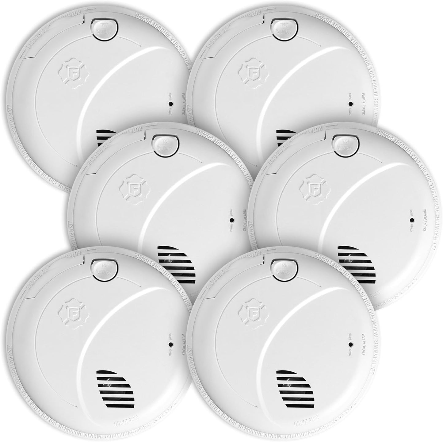 First Alert Interconnect Hardwire Smoke Alarm with Voice Alerts