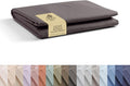 Linen Home 100% Cotton Percale King Flat Sheet - Crisp, Breathable