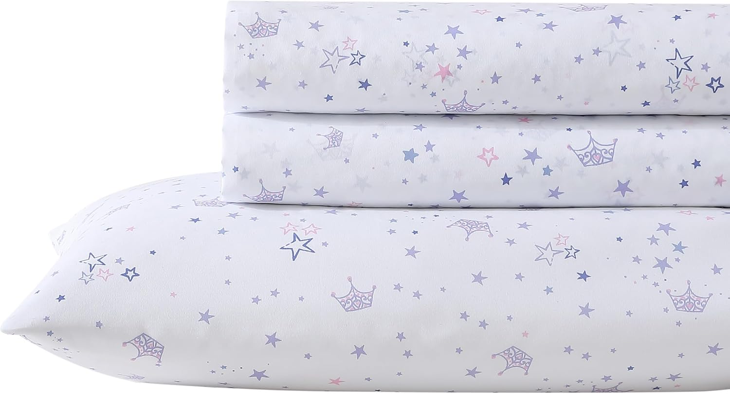 Laura Ashley Kids Twin Sheets Set - Soft Wrinkle-Resistant Bedding