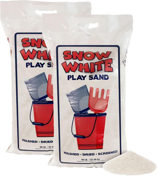 Large 50 Pound Play Sand for Children's Art and Sandbox Fun